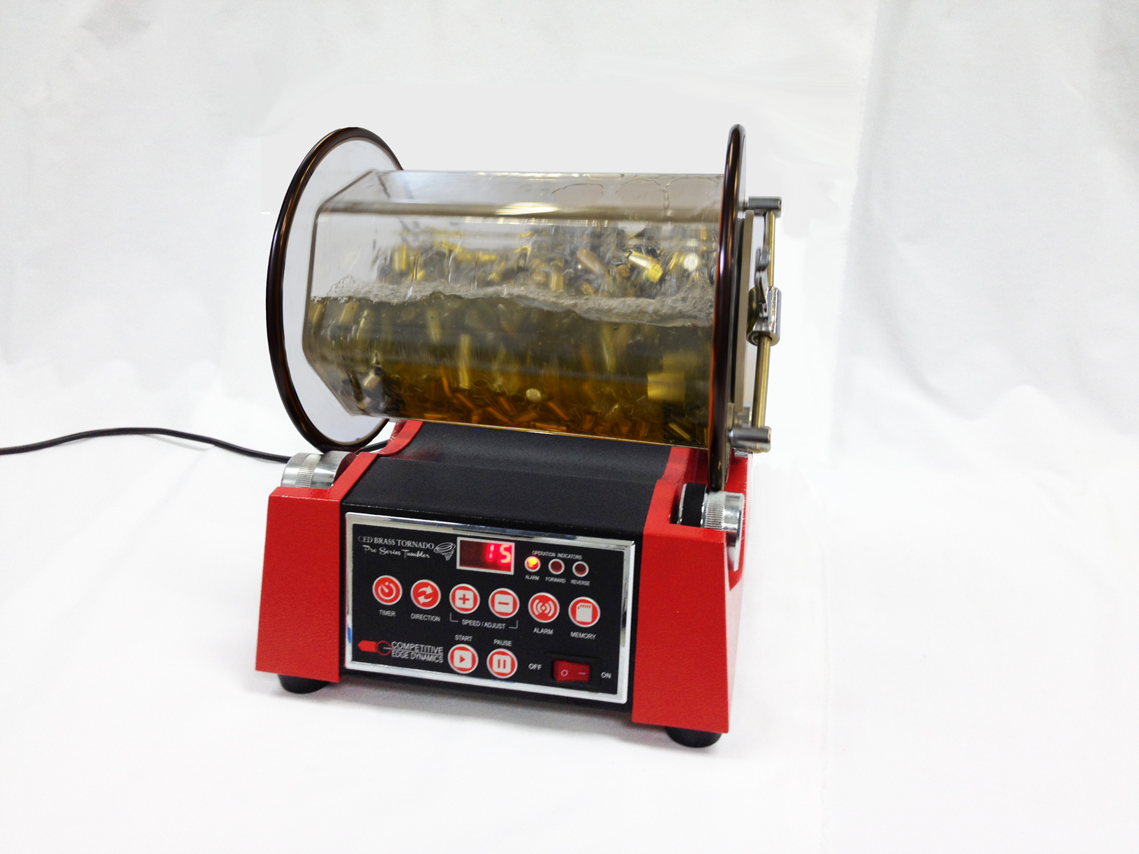 CED Brass Tornado Pro Series Tumbler