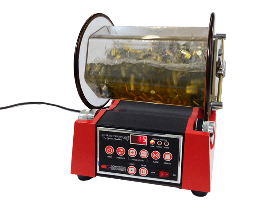 CED Brass Tornado Pro Series Tumbler