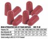 Foam Ear Plugs - pack of 8