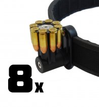 Combo: 8x DAA Magnetic 8 shot 9mm Moon-Clip Holder
