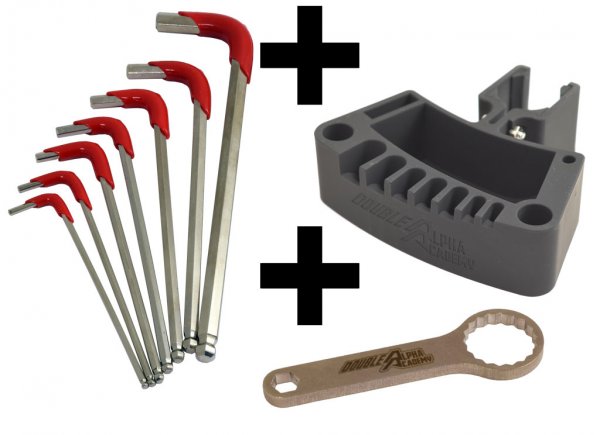 Bundle - DAA Reloading Tool Holder, Hex Key and Wrench