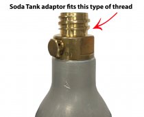 CoolFire Top of Soda Fill Adapter