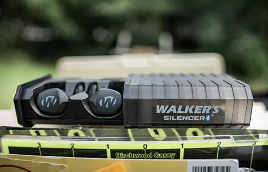 walker's silencer 2.0 bluetooth rechargeable electronic ear plugs