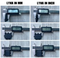 Lynx belt link size chart