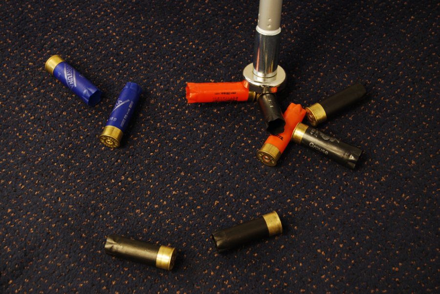 pickup pole for shotshells.