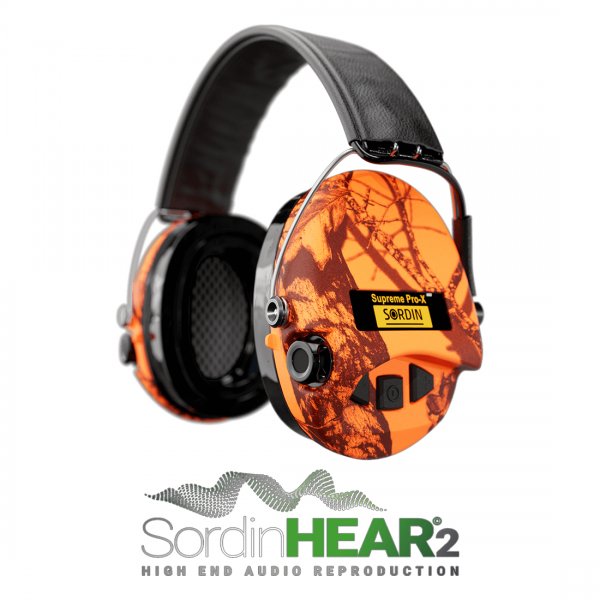 MSA Sordin Supreme Pro Headset With Left Cover Label