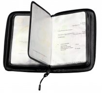 DAA Leather Document Binder