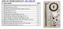 Mark 7 Apex 10 Spare Parts Kit