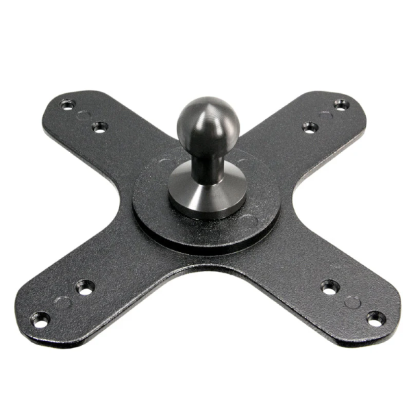 Mark 7 VESA 75 / VESA 100 to 20mm Ball Mount Bracket Adapter