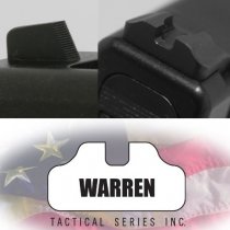 Warren Tactical Glock Sights without Fiber Optic Front