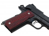 DAA 1911 G10 Grips, Red 1