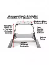 Supporto Universale Pressa Lyman - Per Presse Ricarica Munizioni | Base Per Pressa Da Banco - Foto 2