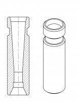 DAA .223 Fast-Flow Powder Funnel