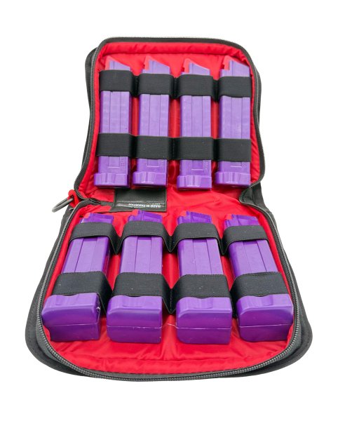 CED/DAA 8- Pack Deluxe Zippered Magazine Storage Case